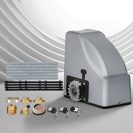 LockMaster Electric Sliding Gate Opener 800KG Keypad 4M.