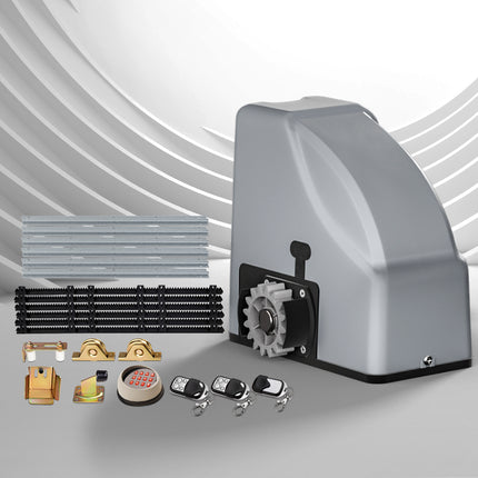 LockMaster Electric Sliding Gate Opener 800KG 6M Hardware Kit.