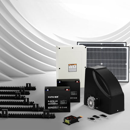 LockMaster Automatic Sliding Gate Opener Kit 40W Solar 6M 600KG.