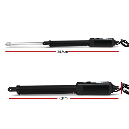 LockMaster Single Swing Gate Opener 500KG 20W Solar Panel.