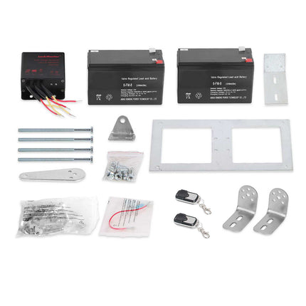 LockMaster Single Swing Gate Opener 500KG 10W Solar Panel.