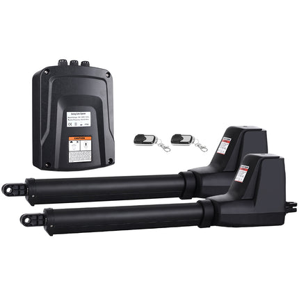 LockMaster Automatic Electric Gate Opener Double Swing Remote Control Kit 800KG.