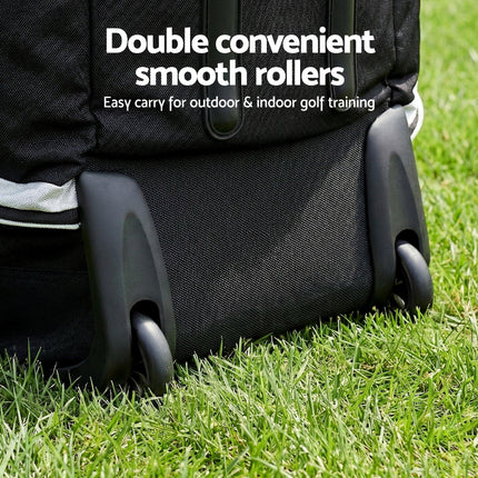 Everfit Golf Travel Bags for Airlines with Wheels Golf Clubs Hard Case Foldable.