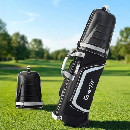 Everfit Golf Travel Bags for Airlines with Wheels Golf Clubs Hard Case Foldable.