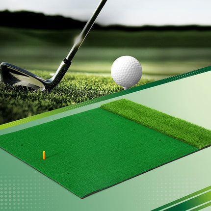 Everfit Golf Hitting Mat Portable Driving Range Practice Training Aid 2 in 1.
