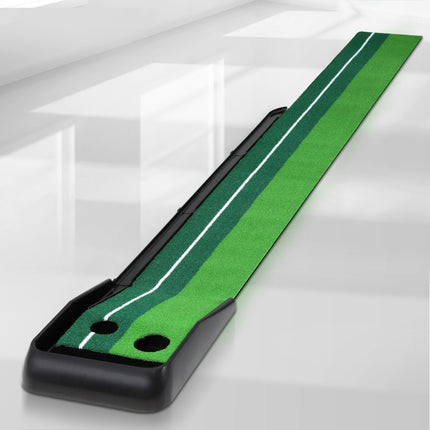 Everfit 3M Golf Putting Practice Mat Auto Return Putter Indoor Outdoor Training.
