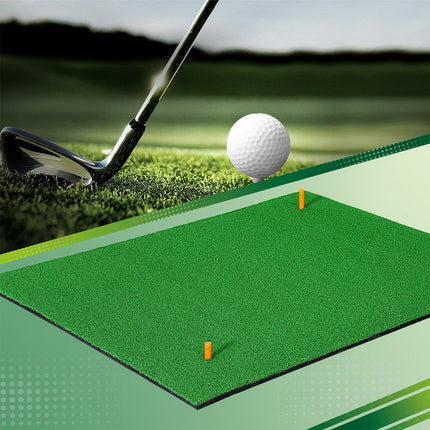 Everfit Golf Hitting Mat Portable Driving Range Practice Training Aid 150x150cm.