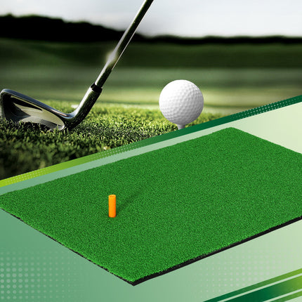 Everfit Golf Hitting Practice Mat Portable Driving Range Training Aid 80x60cm.