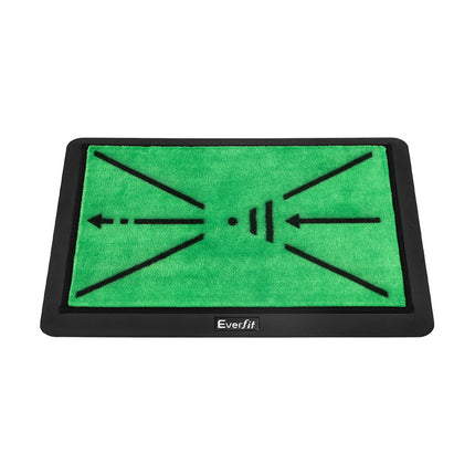 Everfit Golf Hitting Mat Training Swing Path Feedback Detection Batting 44x33cm.