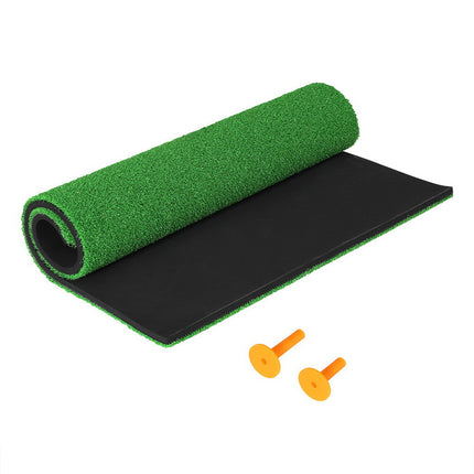 Everfit Golf Hitting Mat Portable Driving Range Practice Training Aid 150x150cm.