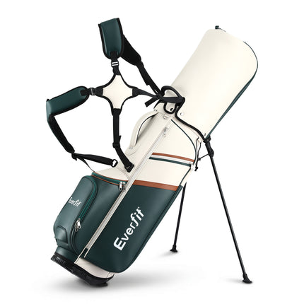 Everfit Golf Stand Bag Lightweight Carry Bag Dual Strap Club Divider.