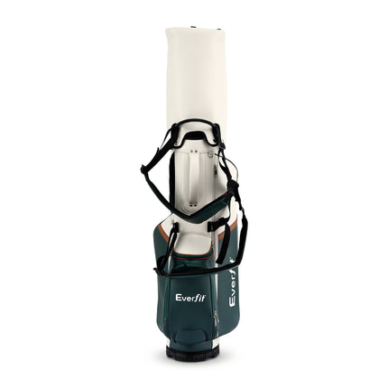 Everfit Golf Stand Bag Lightweight Carry Bag Dual Strap Club Divider.