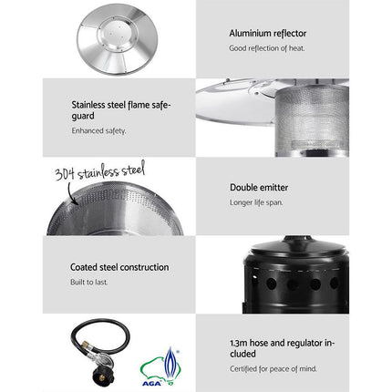 Devanti Outdoor Gas Patio Heater.