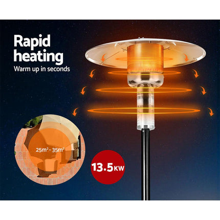 Devanti Outdoor Gas Patio Heater.