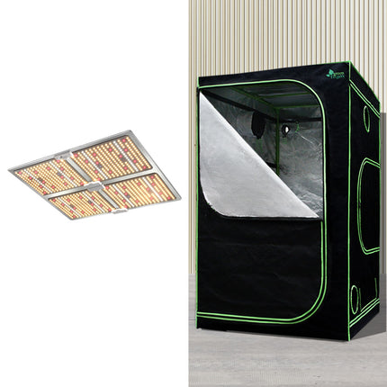 Green Fingers Grow Tent Light Kit 100x100x200CM 4500W LED Full Spectrum.