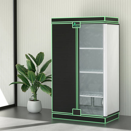 Green Fingers Grow Tent 100x60x180cm 4 Tiers Kits Hydroponics Indoor Grow System.