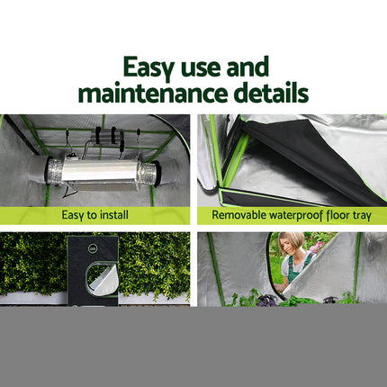 Greenfingers Grow Tent Light Kit 120x120x200CM 220W LED Full Spectrum.