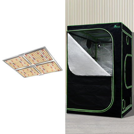 Greenfingers Grow Tent Light Kit 120x120x200CM 220W LED Full Spectrum.