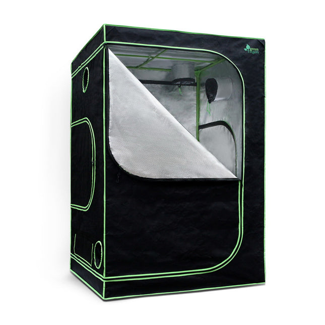Green Fingers Grow Tent 150x150x200CM Hydroponics Kit Indoor Plant Room System.