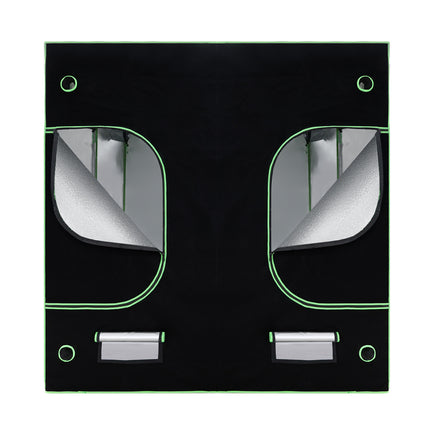 Green Fingers Grow Tent 200x200x200CM Hydroponics Kit Indoor Plant Room System.