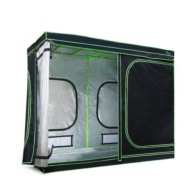 Green Fingers Grow Tent 280x140x200CM Hydroponics Kit Indoor Plant Room System.