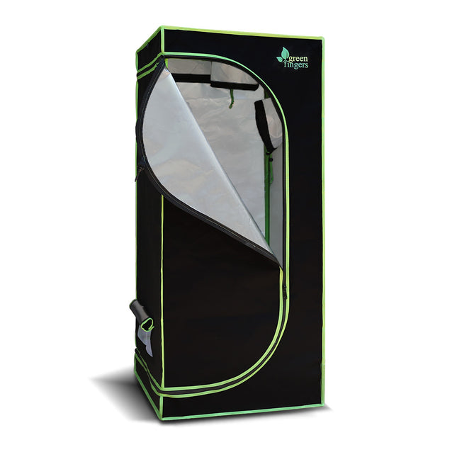 Green Fingers Grow Tent 60x60x140CM Hydroponics Kit Indoor Plant Room System.
