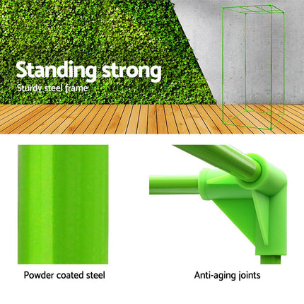 Green Fingers Grow Tent 60x60x140CM Hydroponics Kit Indoor Plant Room System.