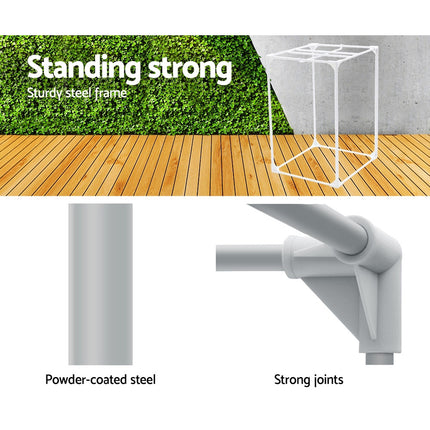 Green Fingers Grow Tent 60x60x90CM Hydroponics Kit Indoor Plant Room System.