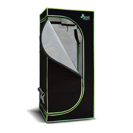 Green Fingers Grow Tent 80x80x160CM Hydroponics Kit Indoor Plant Room System.
