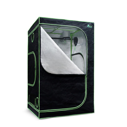 Green Fingers Grow Tent 90x90x180CM Hydroponics Kit Indoor Plant Room System.
