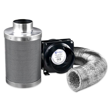 Green Fingers 4"Ventilation Kit Fan Hydroponics Grow Tent Kit Carbon Filter Duct,Green Fingers 4"Ventilation Kit Fan Hydroponics Grow Tent Kit Carbon Filter Duct.