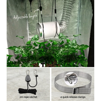 Green Fingers 4"Ventilation Kit Fan Hydroponics Grow Tent Kit Carbon Filter Duct,Green Fingers 4"Ventilation Kit Fan Hydroponics Grow Tent Kit Carbon Filter Duct.