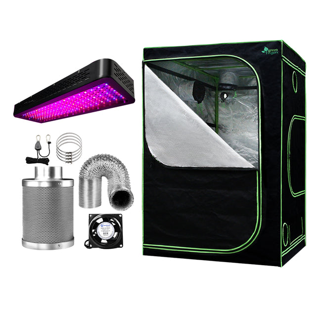Green Fingers Grow Tent Light Kit 150x150x200CM 2000W LED 4" Vent Fan,Green Fingers Grow Tent Light Kit LED 2000W Full Spectrum 4" Vent 150x150x200CM.