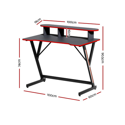 Artiss Gaming Desk Computer Desks 100CM.