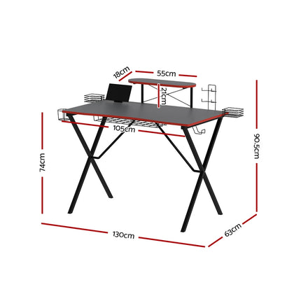Artiss Gaming Desk Computer Desks 105CM.