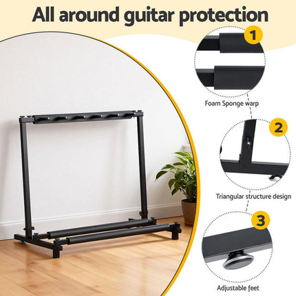 Alpha 5 Space Folding Guitar Stand Rack Holder Display.