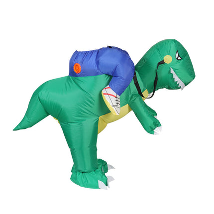 Inflatable Dinosaur Costume Adult Suit Blow Up Party Fancy Dress Halloween Cosplay.