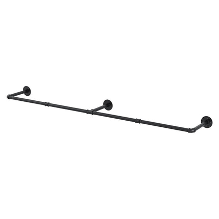 Artiss Clothes Rack Airer Floating Shelf Metal.