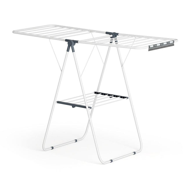Artiss 2 Tier Clothes Rack Airer Foldable 139CM White.