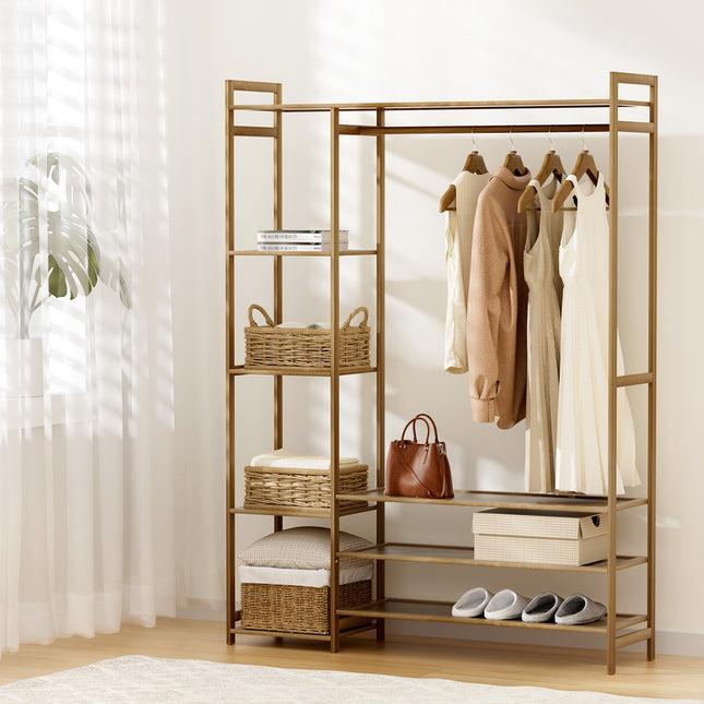 Artiss Wardrobe Clothes Rack Airer Coat Stand.