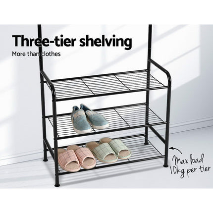 Artiss Clothes Rack Airer Coat Stand 179cm Hanger Rail Closet.
