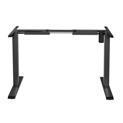 Artiss Electric Standing Desk Frame Only Height Adjustable 70KG Load Black.