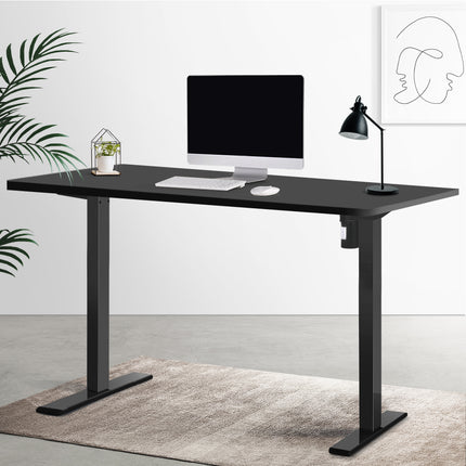 Artiss Standing Desk Motorised Walnut 120CM.