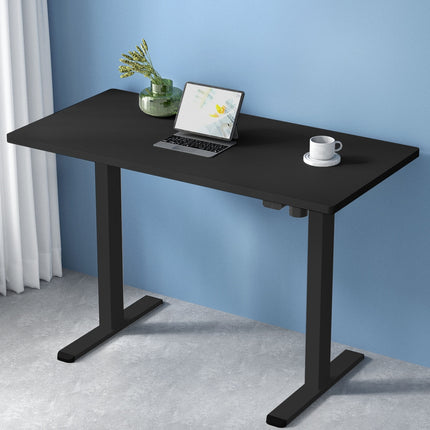 Artiss Standing Desk Motorised Black 140CM.