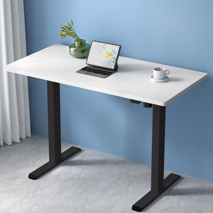 Artiss Standing Desk Motorised Walnut 120CM.