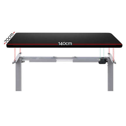Artiss Standing Desk Motorised 140CM White.