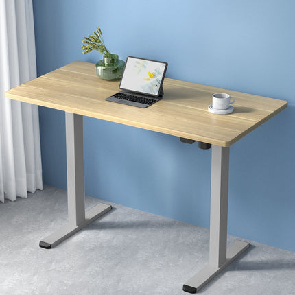 Artiss Standing Desk Motorised Sit Stand Desks Black 120CM.