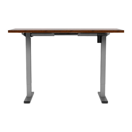 Artiss Standing Desk Motorised Rustic Brown 140CM.
