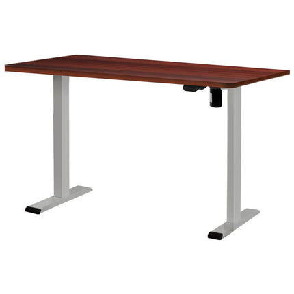 Artiss Standing Desk Motorised 120CM Walnut.