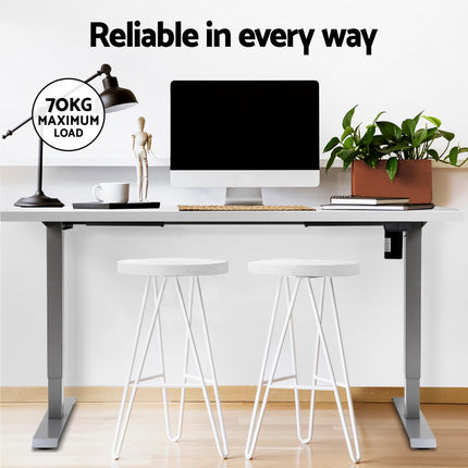 Artiss Standing Desk Motorised 140CM White.